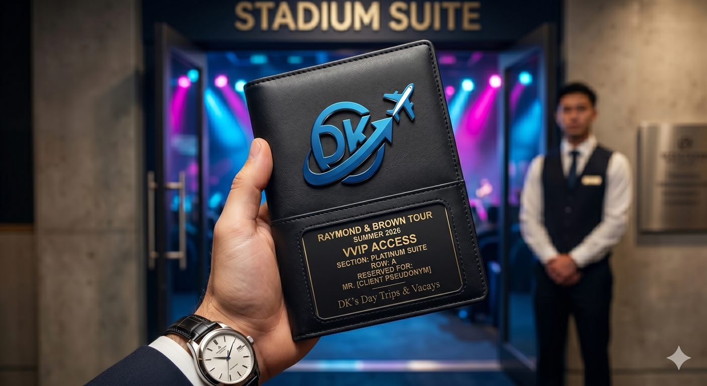 DK VVIP Passport — Raymond & Brown Tour
