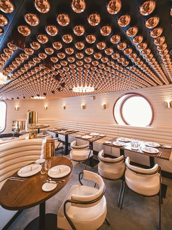 Specialty dining venue onboard
